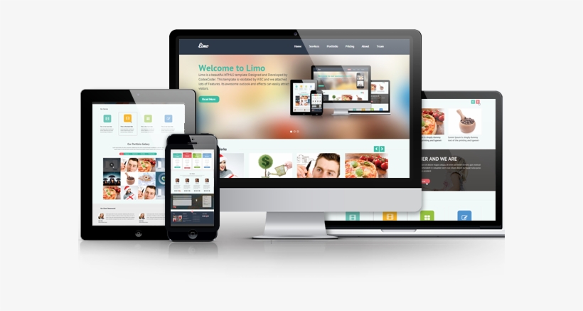 Responsive Website Designs - One Page Html5 Template Arabic, transparent png download