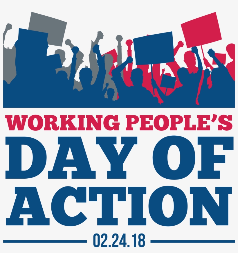 Day Of Action Logos Main 01 01 - Working Peoples Day Of Action, transparent png download
