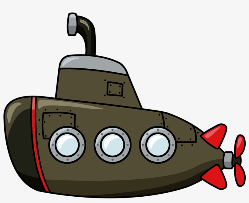 Army Clipart Submarine - Submarine Clipart, transparent png download
