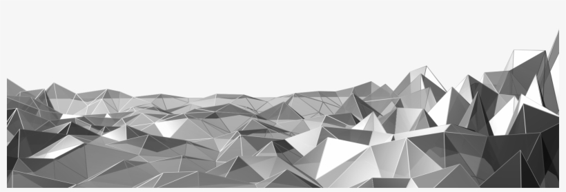 The Newest Polygon Stickers On Picsart Png White Picsart - Triangle, transparent png download