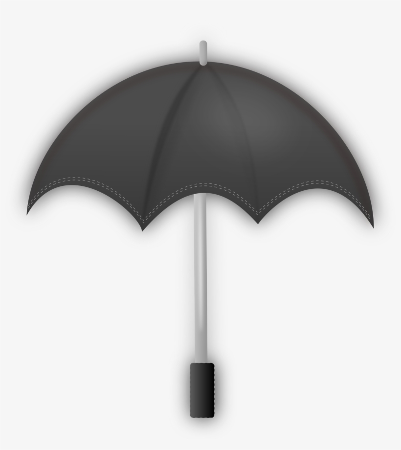 Big Image - Umbrella Gray, transparent png download