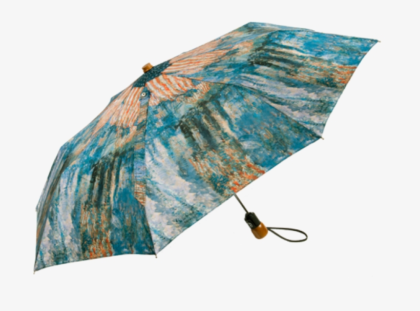 Umbrella - Hassam Avenue In The Rain, transparent png download