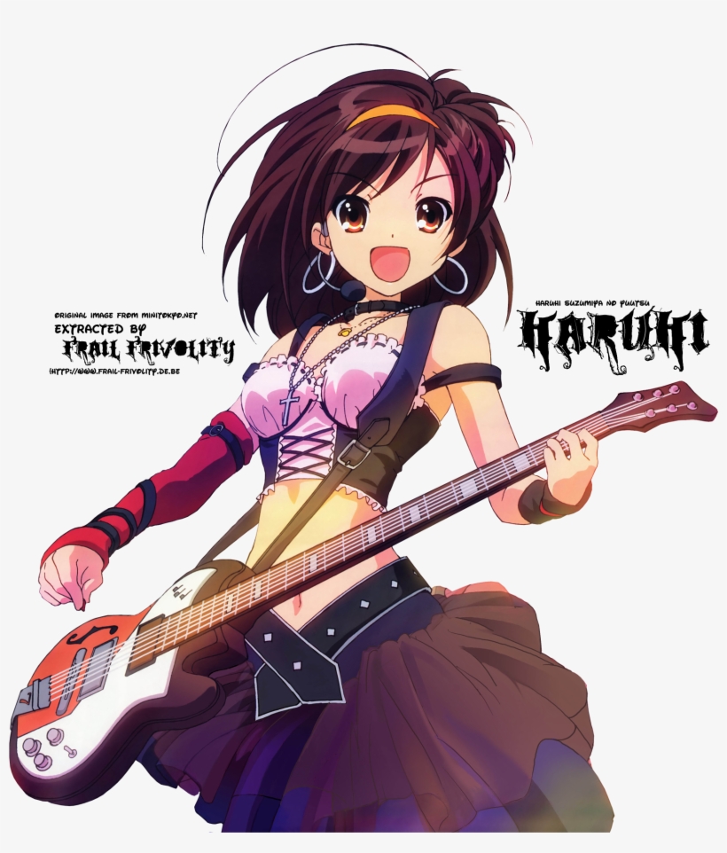 Graphics Manga - Melancholy Suzumiya Haruhi Band 300 Pieces, transparent png download