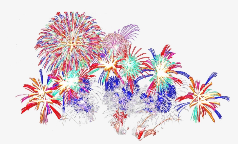 Fireworks Transparent Png Stickpng Fire Work Images - Transparent Fireworks, transparent png download