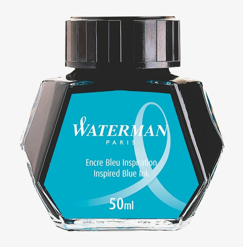Ink Pot Png Transparent - Waterman Fountain Pen Ink 50ml, transparent png download