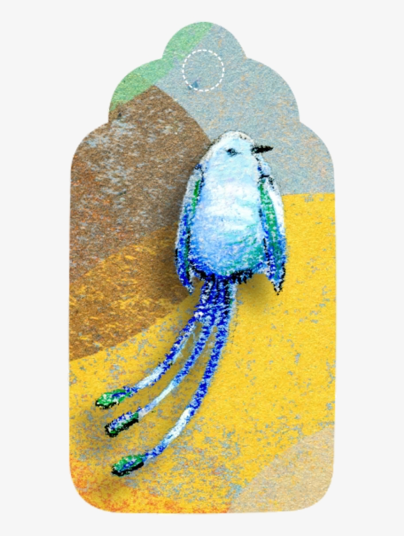 Bird Tag Scrapbooking - Scrapbook Birds Tag, transparent png download