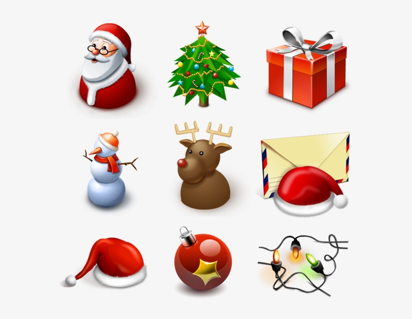 Happy New Year Download Link - Christmas And New Year Icon, transparent png download