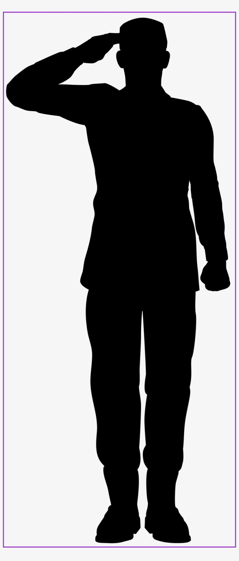 Clipart Coat Gents - Soldier Silhouette Png, transparent png download