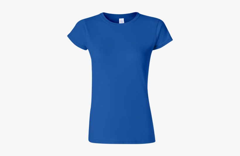 Gildan Ladies Fashion Fit T-shirt - Gildan 64000l, transparent png download
