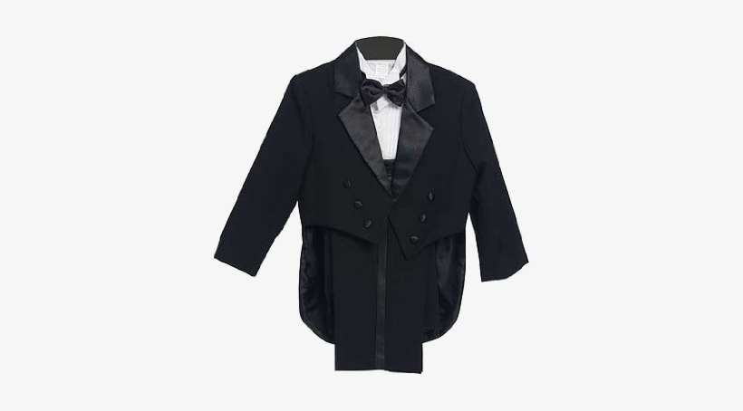 Black & White Boys & Baby Boy - Fine Brand Shop Tuxedo Suit, Special Occasion Suit,, transparent png download
