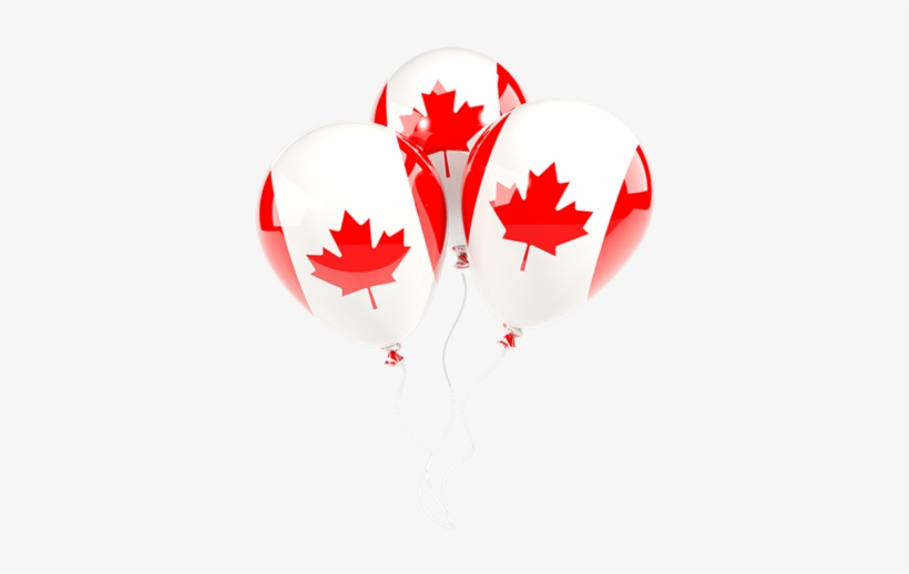 Canada Flag Balloons Png, transparent png download
