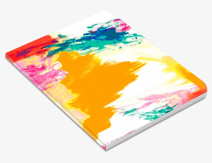 Color Splash Designer Notebook - Visual Arts, transparent png download