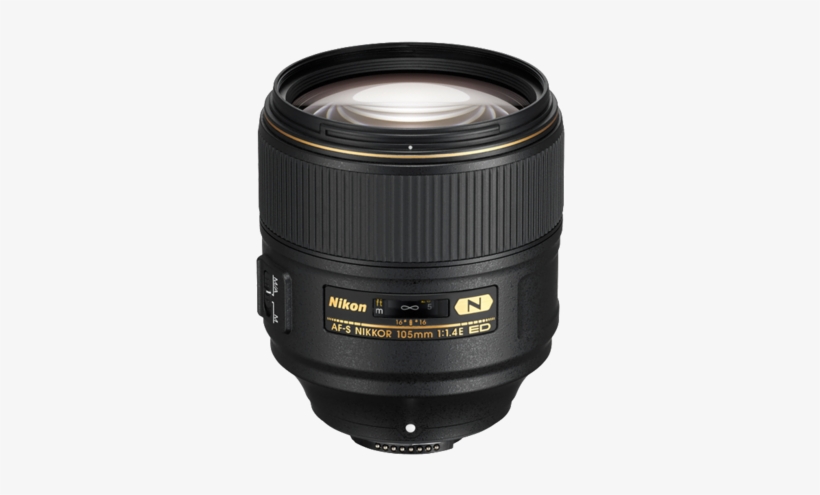 Nikon Af-s Nikkor 105mm F1 - Nikon 105 F1 4, transparent png download