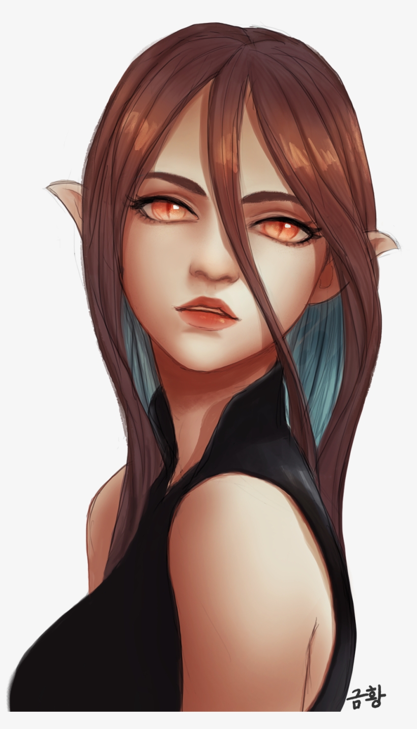 Eye Contact By Tasselcat - Anime, transparent png download