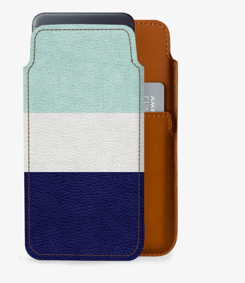 Dailyobjects Ocean Classic Real Leather Wallet Case - Leather, transparent png download