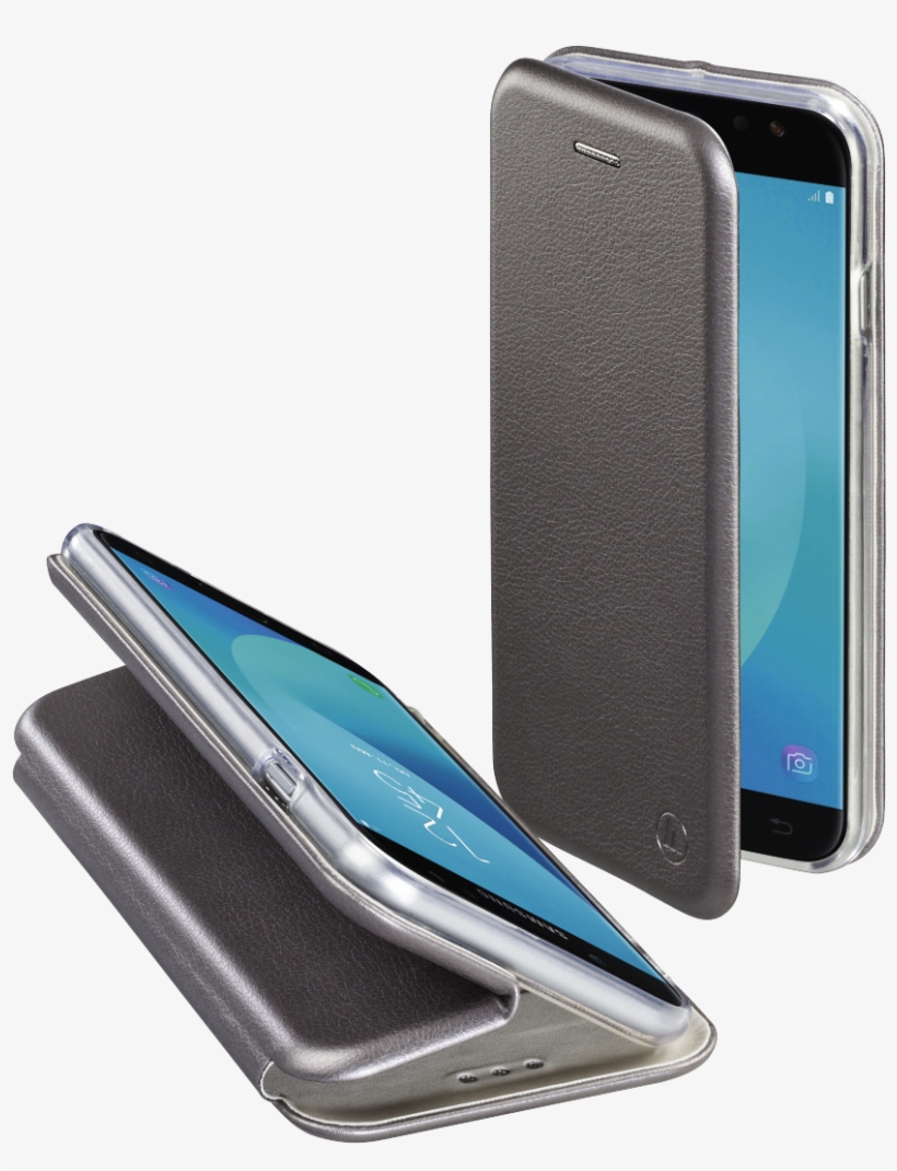 "curve" Booklet For Samsung Galaxy J7 , Anthracite - Hama Booklet Curve Für Samsung Galaxy J7 (2017), Anthrazit, transparent png download