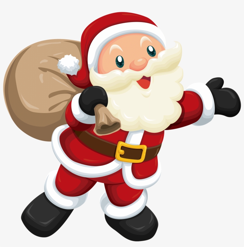 Breakfast With Santa @ Owensboro Convention Center - Cute Santa Claus Vector Png, transparent png download