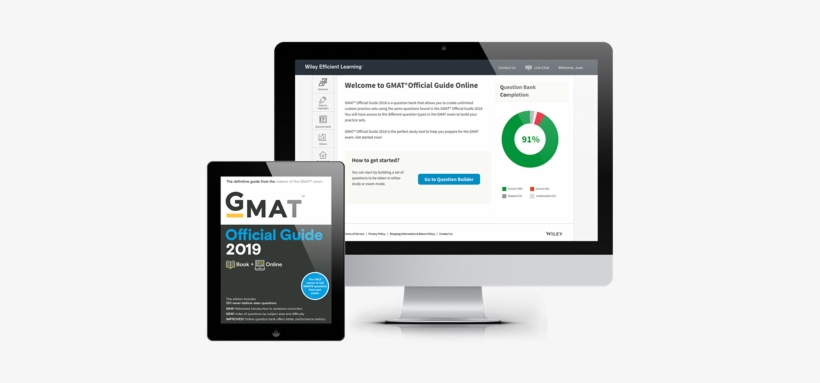 Gmat Official Guide 2019 Ebook - Gmat Official Guide 2019, transparent png download