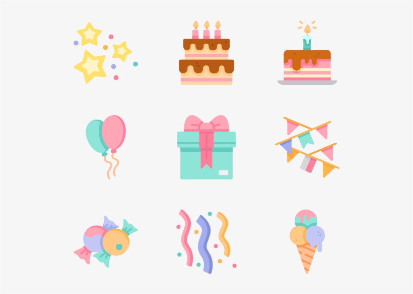 Birthday - Fireworks Icon, transparent png download