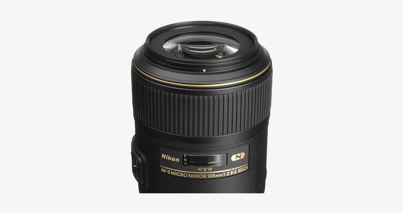 Nikon Lens - Nikkor 105mm F2.8g If-ed Af-s Vr Micro Lens, transparent png download