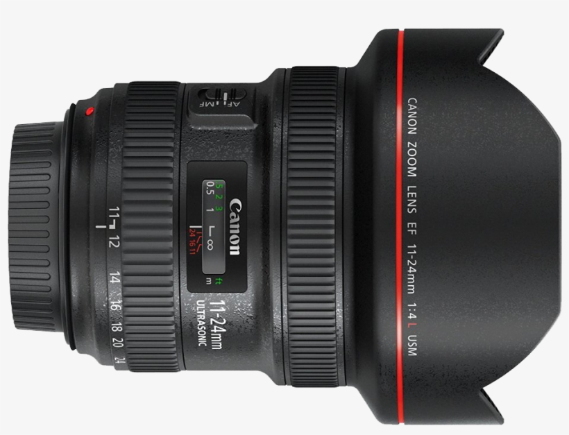 Best Price Canon Ef 11-24 F4 L Lens - Canon Ef 11-24mm F4 L Usm Lens, transparent png download