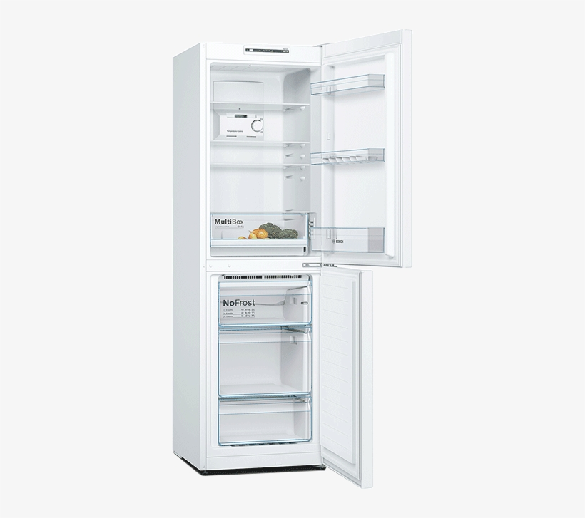 6images - Bosch Freestanding Fridge Freezer | Kgn34nw3ag, transparent png download