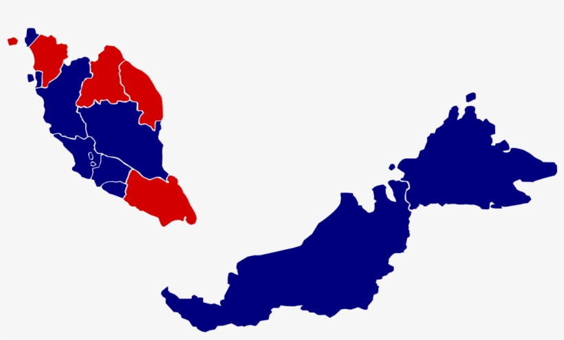 Malaysia Map Png, transparent png download