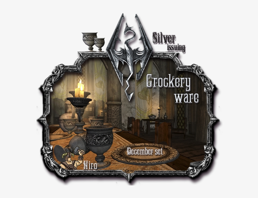 A Trifle From Hiro Silver Issuing Cover - Elder Scrolls Skyrim, transparent png download