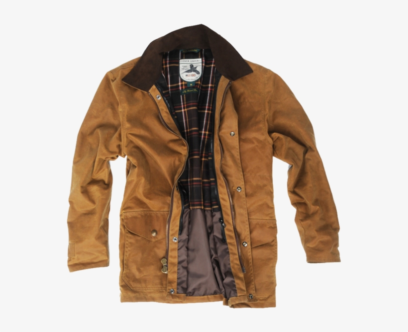 Men's Outerwear - Waxed Jacket, transparent png download