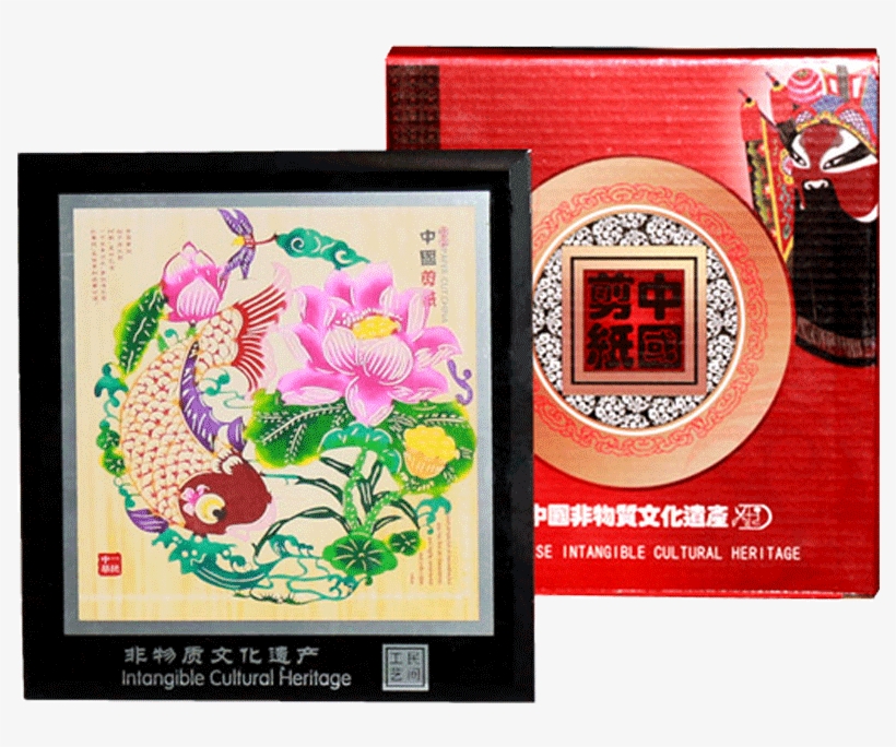 Chinese Style Features Yuxian Handmade Color Paper-cut - Illustration, transparent png download