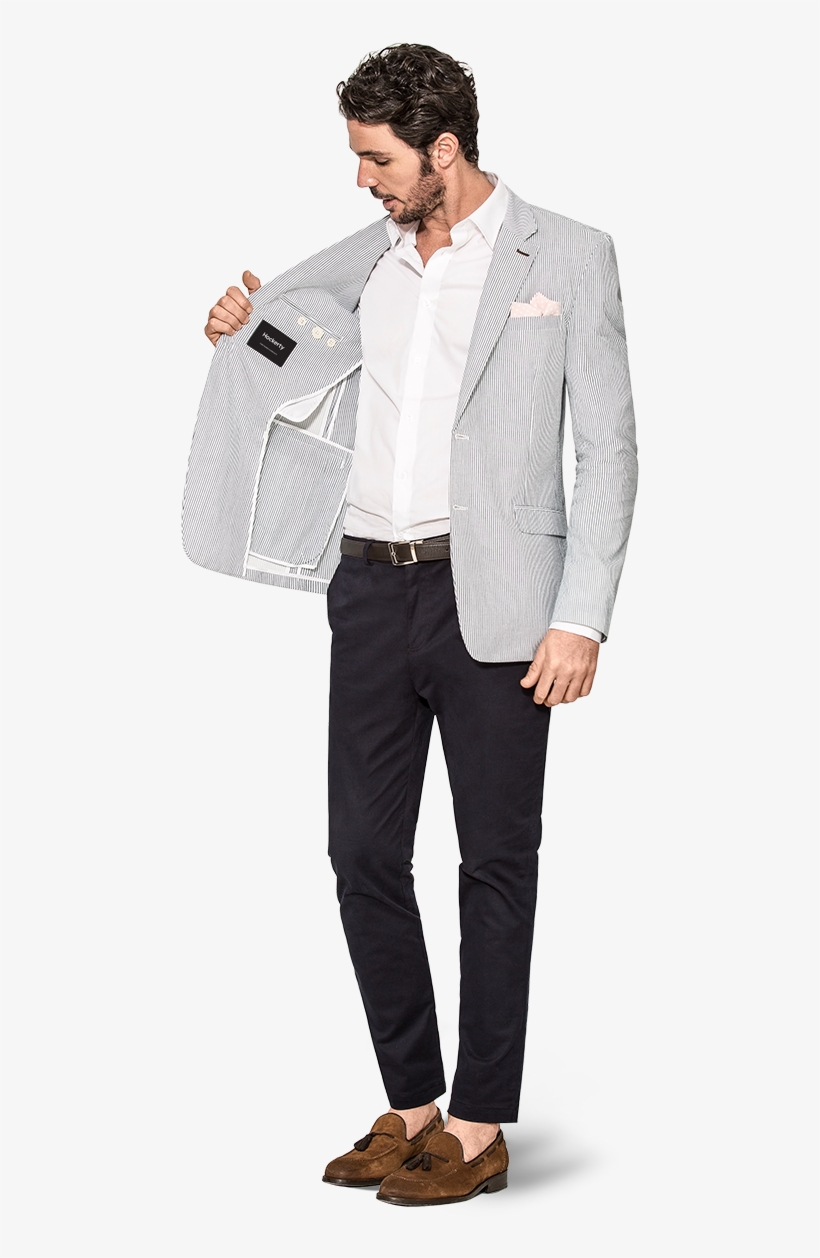 Unstructured Blazer - Blazer, transparent png download
