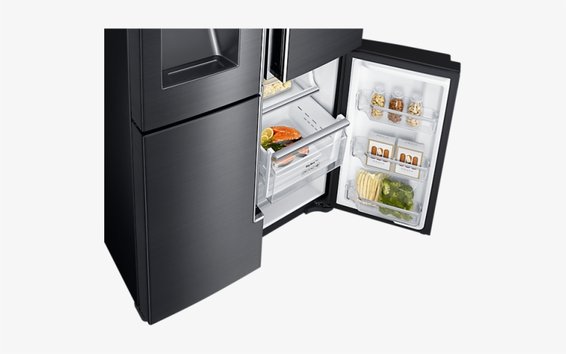 Image - Black Fridge Freezer Nz, transparent png download