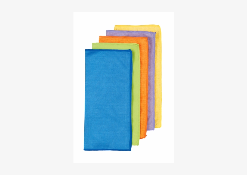 Microfiber Cleaning Cloths, 5 Pack - Microfiber, transparent png download