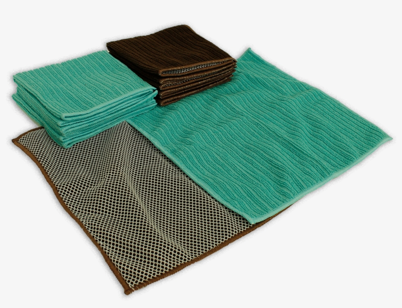 Proctor Silex Set Of 8 Microfiber Scrubbing Dish Cloths, transparent png download