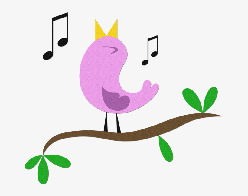 Children's Music With A Purpose - Clip Art Birds Singing, transparent png download