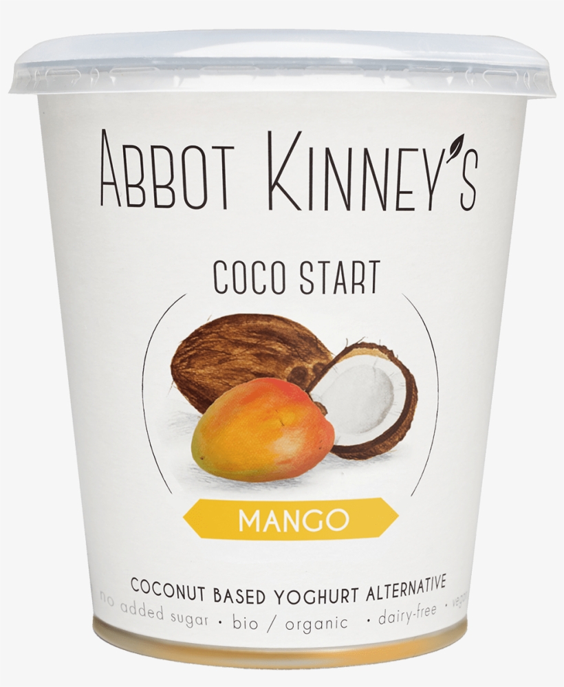 Productfoto 0001 Abbot Kinney's Coco Start Mango 400ml - Abbot Kinney Yoghurt, transparent png download