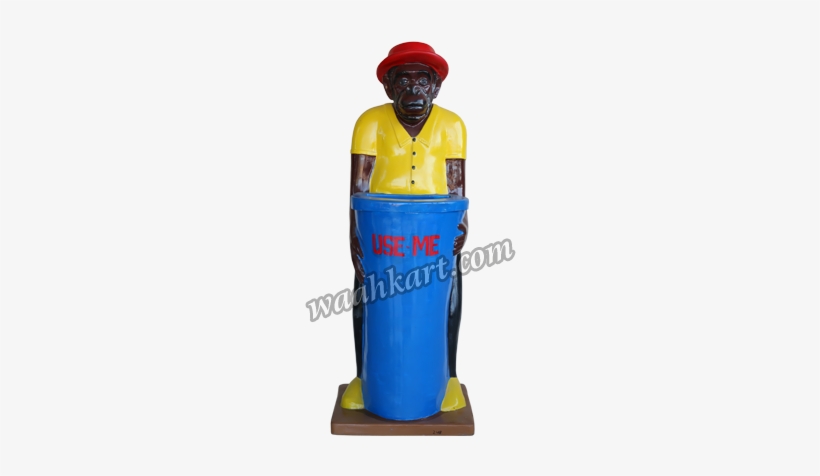 Monkey Useme Dustbin - Waste Container, transparent png download