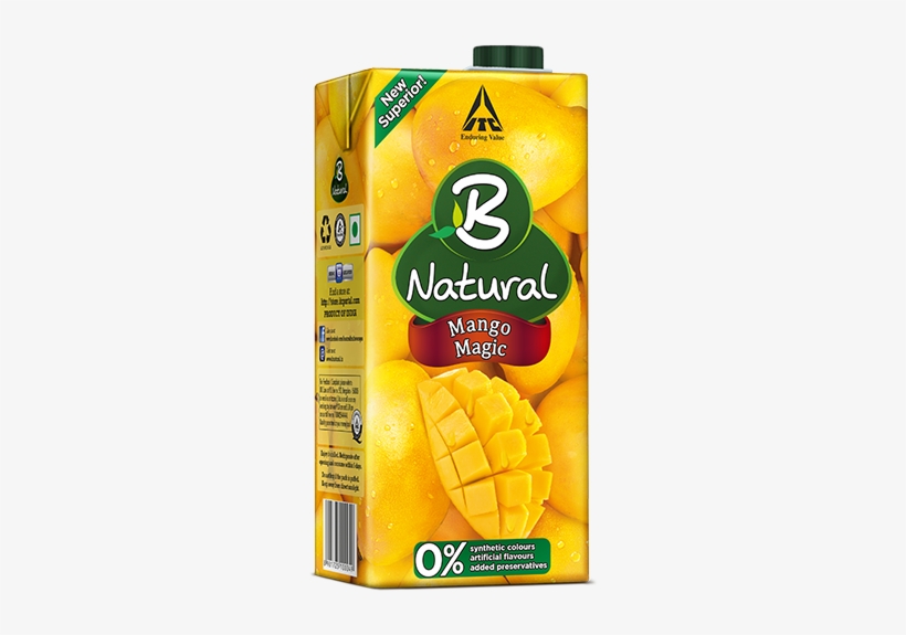 Mango Magic Juice - B Natural Mango Juice, transparent png download