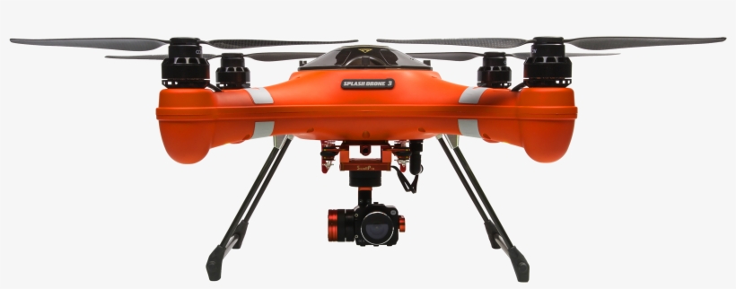 Waterproof 4k Camera 3 Axis Gimbal For Splashdrone - Unmanned Aerial Vehicle, transparent png download