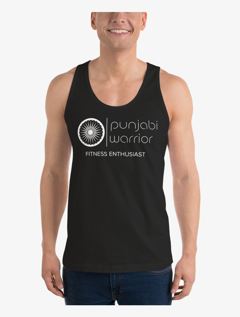 Bella Canvas Unisex Jersey Tank, Style C3480, Black, transparent png download