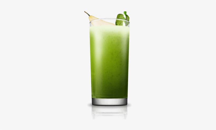 Sweet Pear Green Smoothie - Health Shake, transparent png download