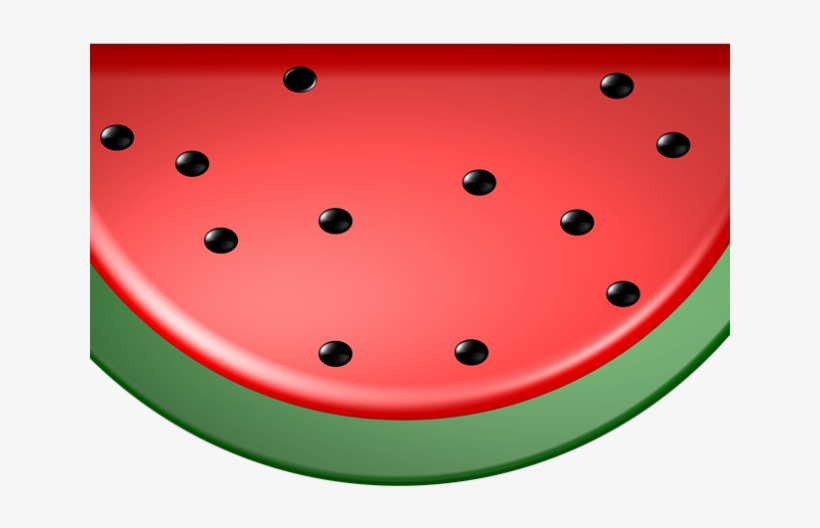 Watermelon Clipart Red Watermelon - Watermelon And Polka Dots Throw Blanket, transparent png download