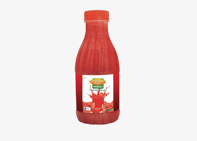 Goodness Foods Watermelon Juice - Strawberry Juice, transparent png download