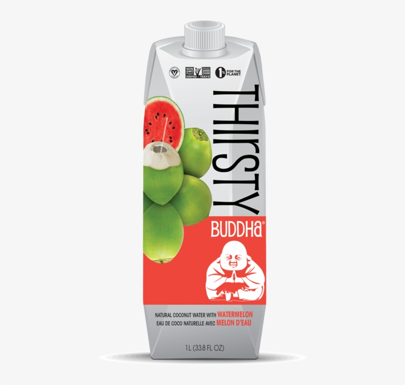 Thirsty Buddha Sparkling Coconut Water, transparent png download