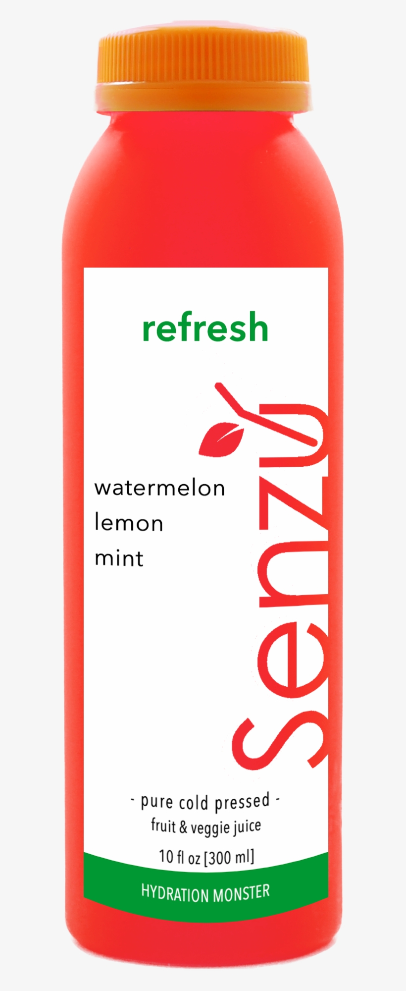 Refresh Watermelon Lemon Mint Juice - Body Alkalizer, transparent png download