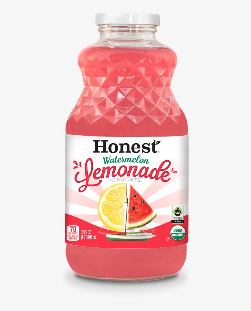 Honest Tea Adds Watermelon Lemonade To "summer Refreshers" - Honest Watermelon Lemonade, transparent png download