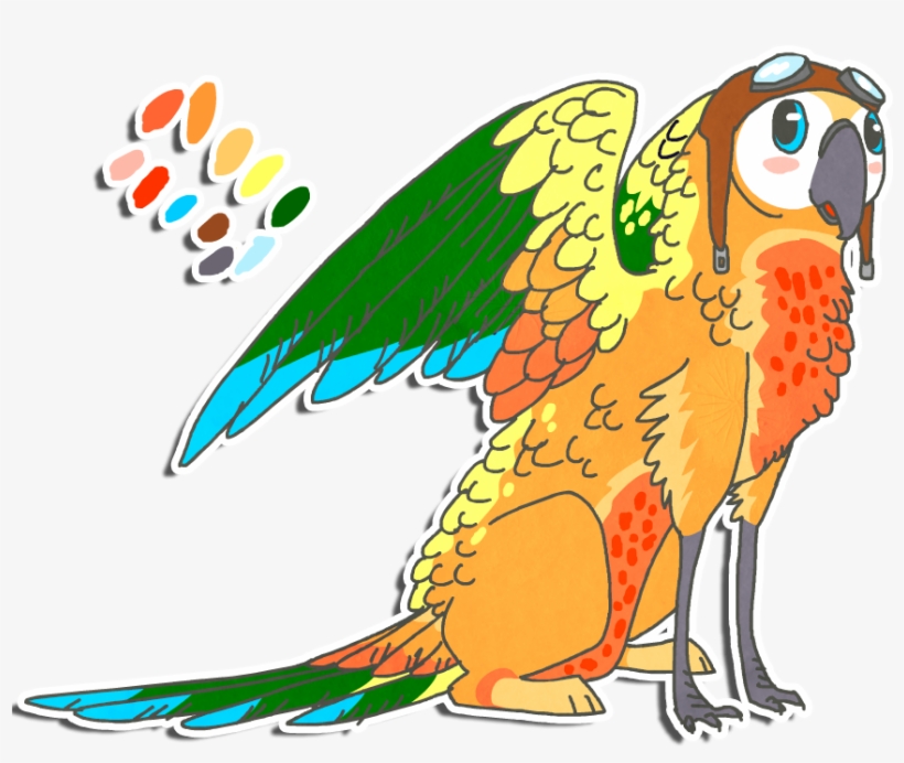 Sun Conure Griff For Sunut By Shroommu On Deviantart - Conure, transparent png download