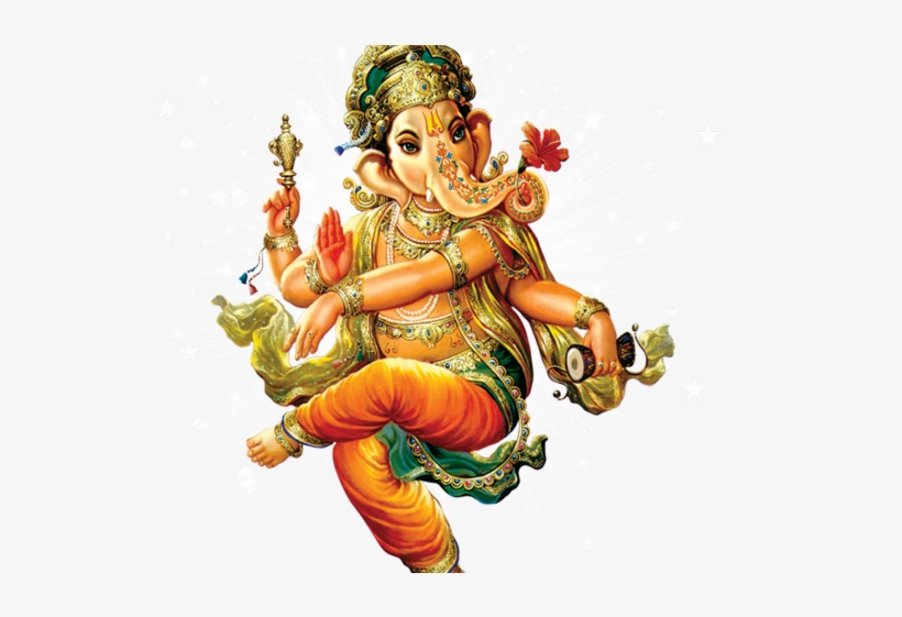 God Of War Clipart Lord Ganesha - Lord Ganesha Image Png, transparent png download