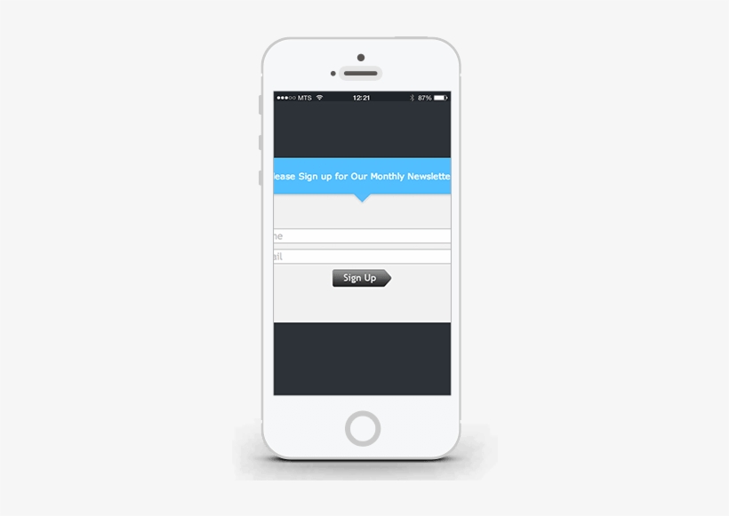 Bad Example Of Responsive Web Form - Responsive Mobile Png PNG Image ...