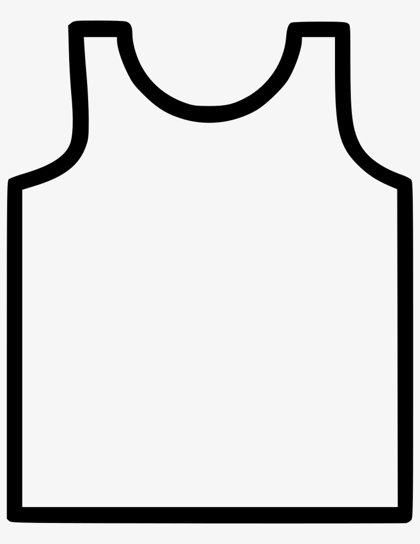Cloth Under Shirt Vest Men Comments - Vest Clipart Png, transparent png download